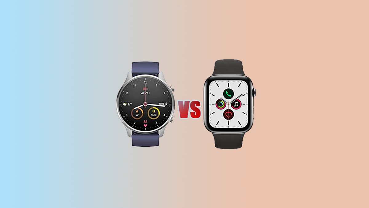 Apple watch vs xiaomi mi online watch