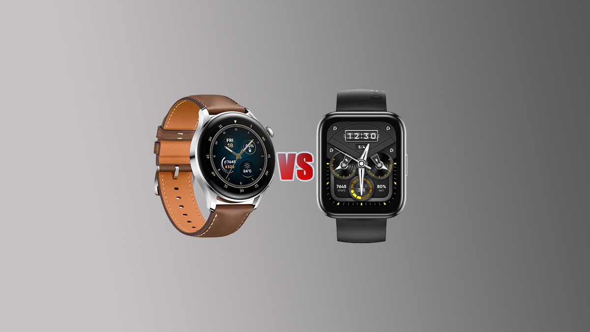 Huawei Watch 3 Pro VS Realme Watch 2 Pro Comparison - Specs Tech