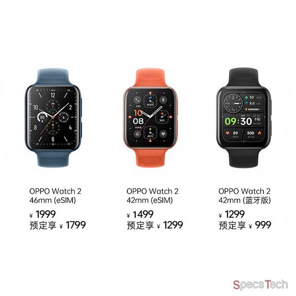 features of oppo watch